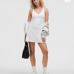 Lululemon Athletica Align White Mini Dress